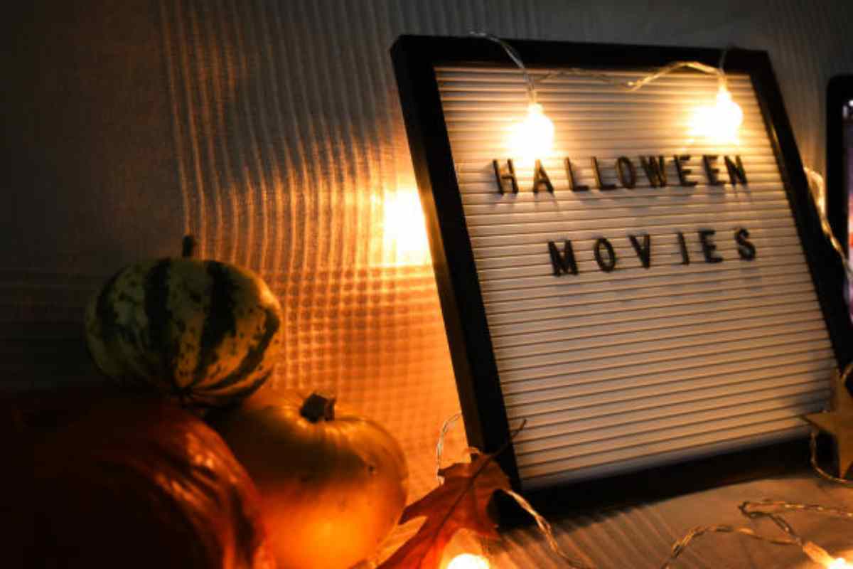 Scritta "Film di Halloween"
