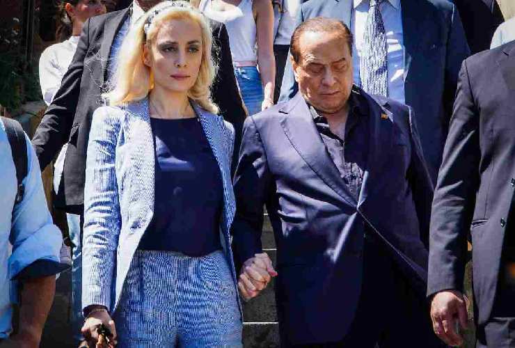 Marta Fascina e Silvio Berlusconi