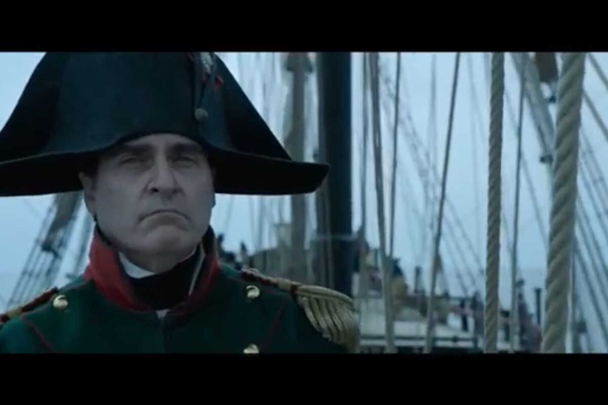 Una scena del film Napoleon