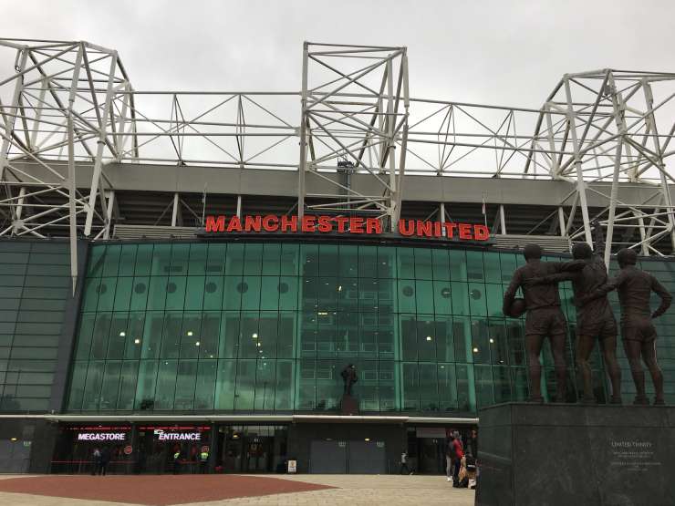 Esterno di Old Trafford, casa del Manchester United