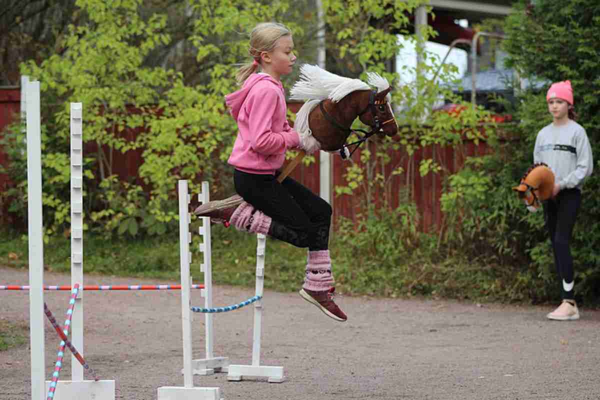 L'hobbyhorsing è diventato uno sport molto popolare in Scandinavia