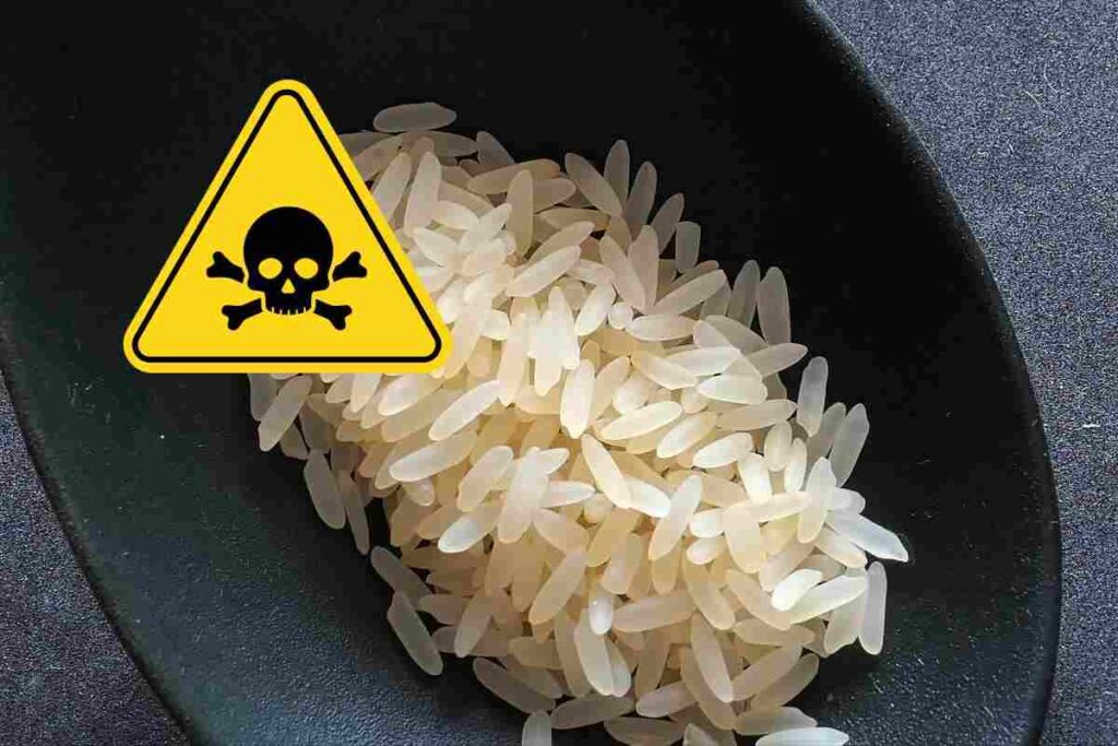 marchi di riso contaminati da cadmio e pesticidi
