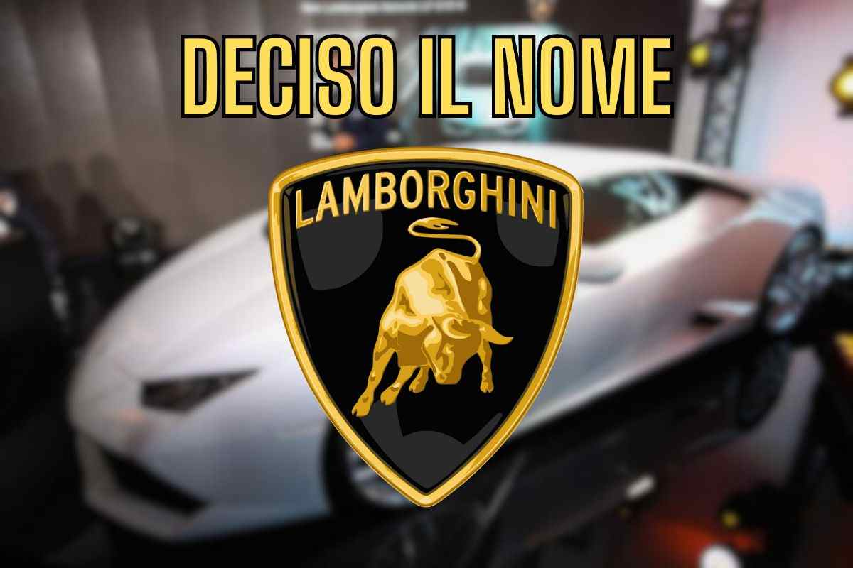 Lamborghini, svelato il nome della nuova auto? Ecco quale sarà