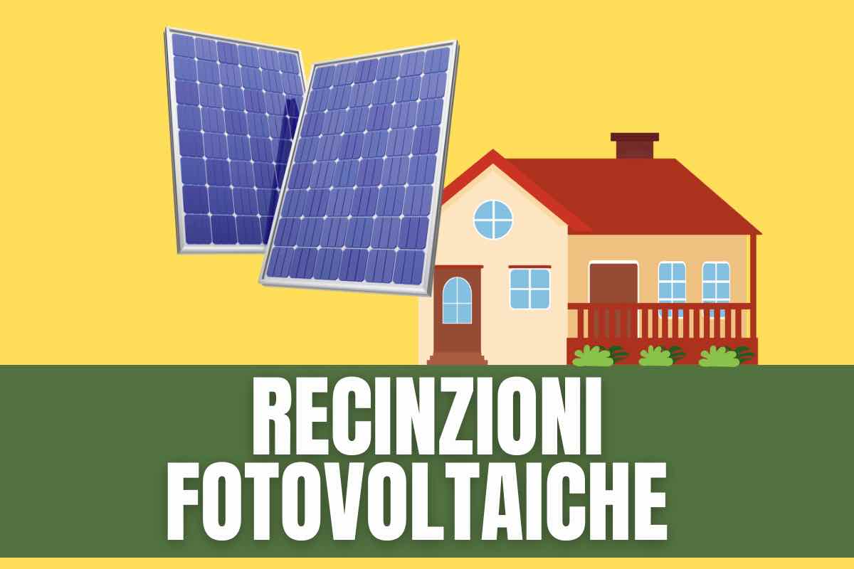 Recinzioni fotovoltaiche
